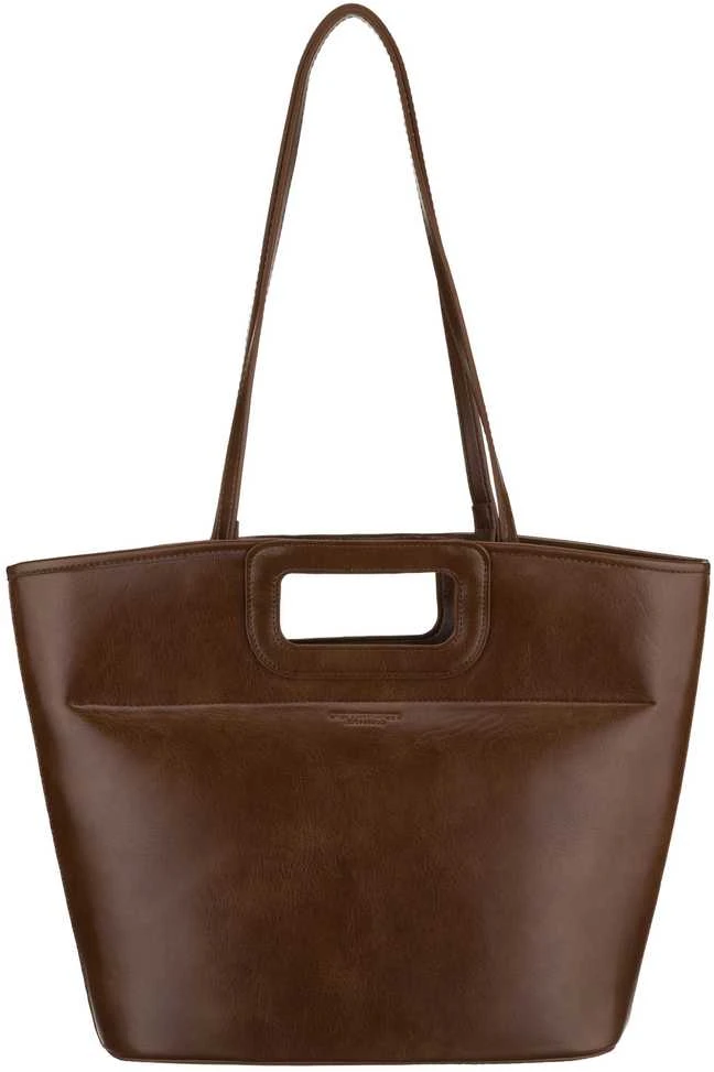 Didelė moteriška shopper rankinė Peterson, ruda AX40