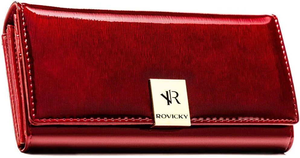 Didelė piniginė moterims Rovicky, raudona G8