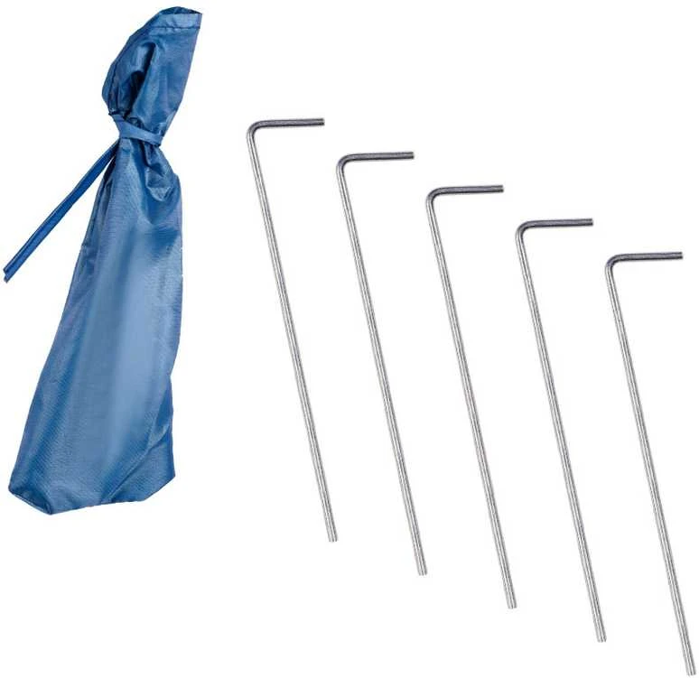 Didelis automatinis paplūdimio tentas su dėklu 146x146 cm
