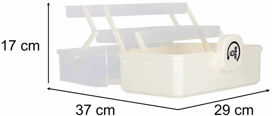 Vaistų laikymo organizatorius, vaistų spintelė 29x16x15cm