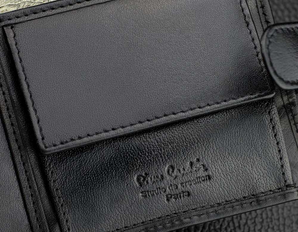 Dovanų rinkinys vyrams: odinė piniginė Pierre Cardin RFID ir diržas Stevens A423206