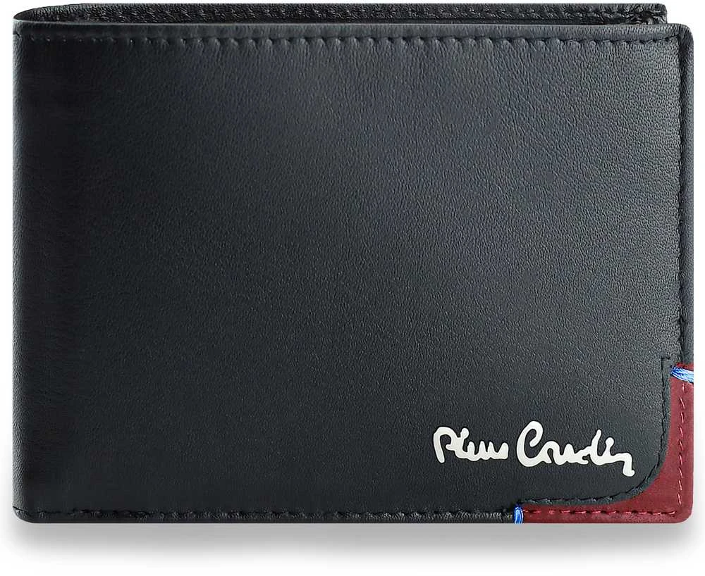 Dovanų rinkinys vyrams: odinė piniginė Pierre Cardin RFID, odinis diržas 75TILAK8806