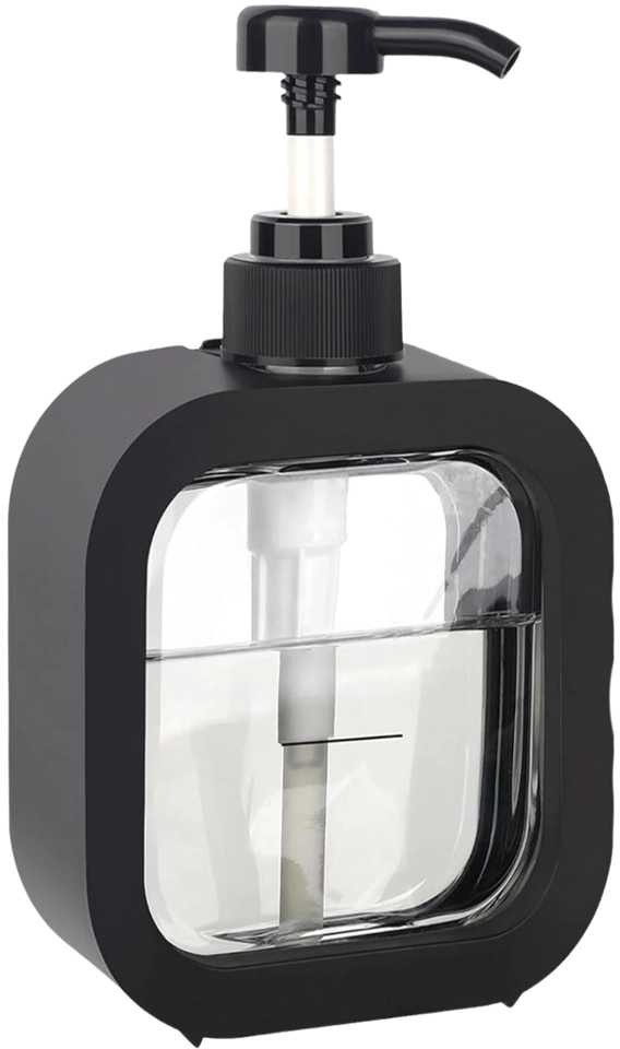 Dozatorius skysčiams, juodas, 500 ml
