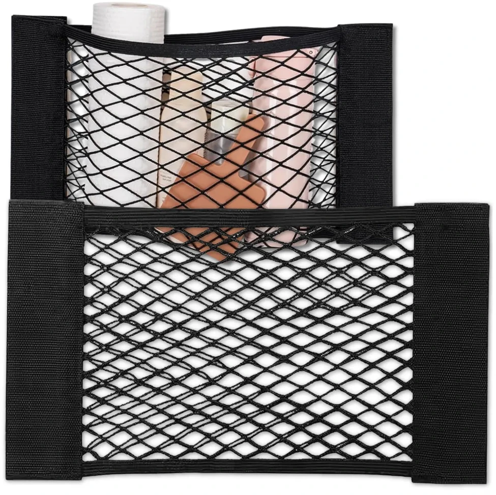 Elastinis bagažinės tinklelis 60×25 cm, juodas A248