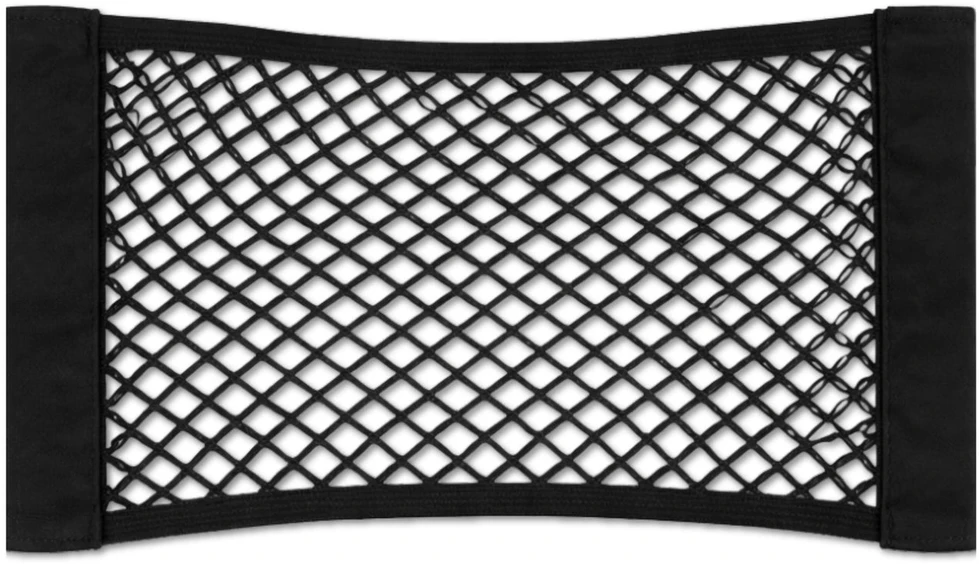 Elastinis bagažinės tinklelis juodas 40×25 cm A304