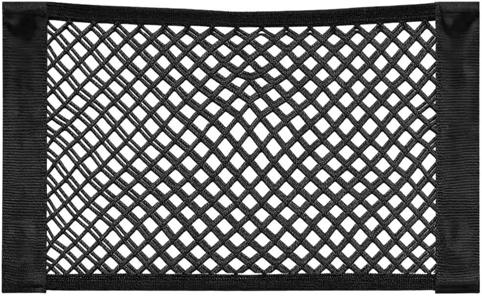 Elastinis bagažinės tinklelis juodas 40×25 cm A304