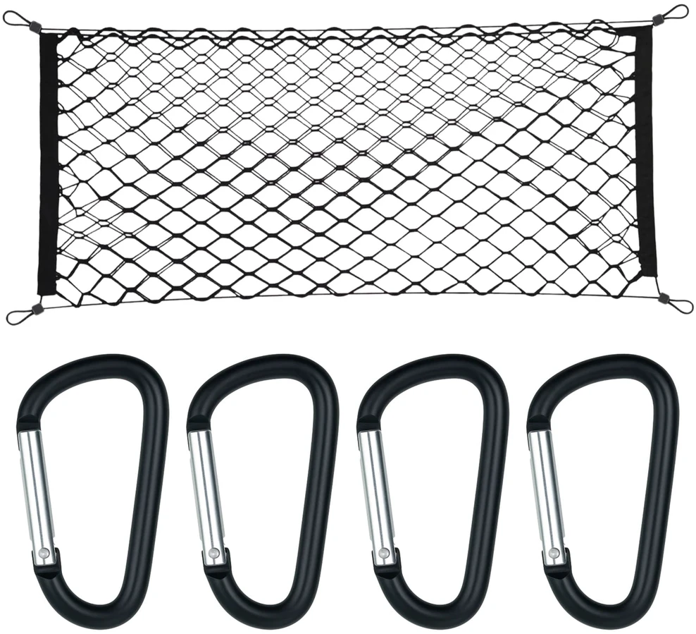 Elastinis bagažinės tvirtinimo tinklas 130x45 cm A234