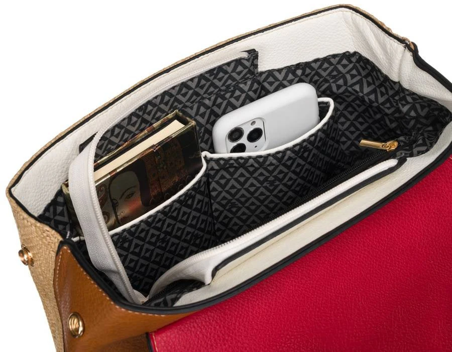 Elegantiškas moteriškas kuprinės modelis iš ekologiškos odos - LuluCastagnette