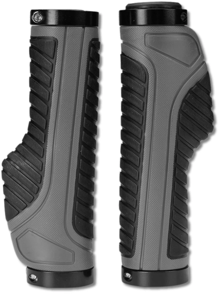 Ergonominės vairo rankenėlės pilkai juodos 22 mm D75