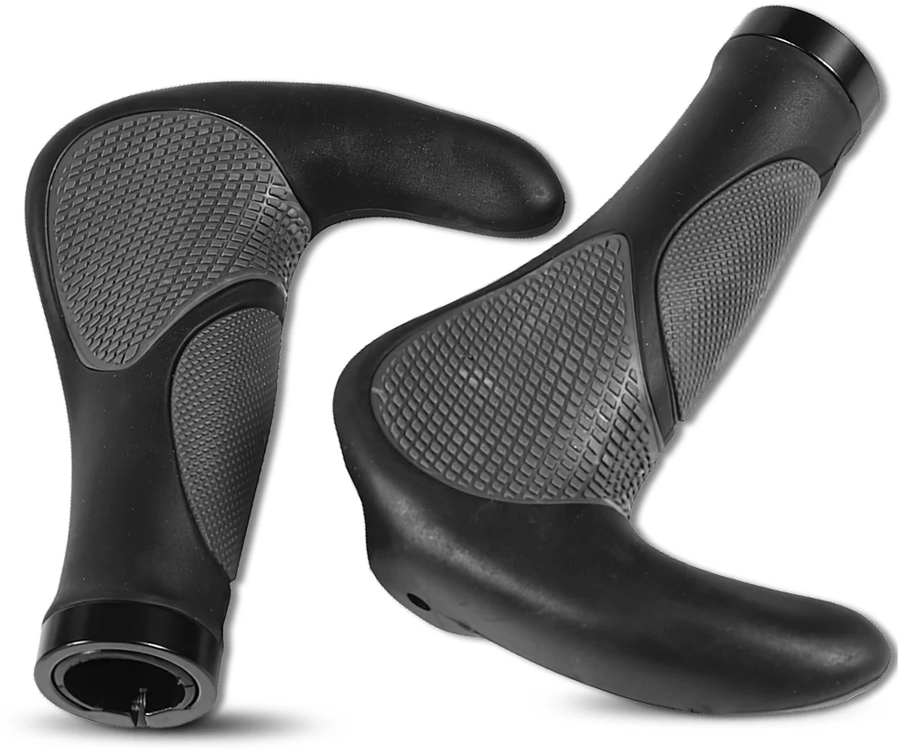 Ergonominės vairo rankenėlės su ragais 22 mm D58