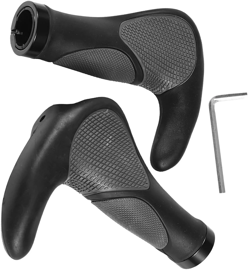Ergonominės vairo rankenėlės su ragais 22 mm D58