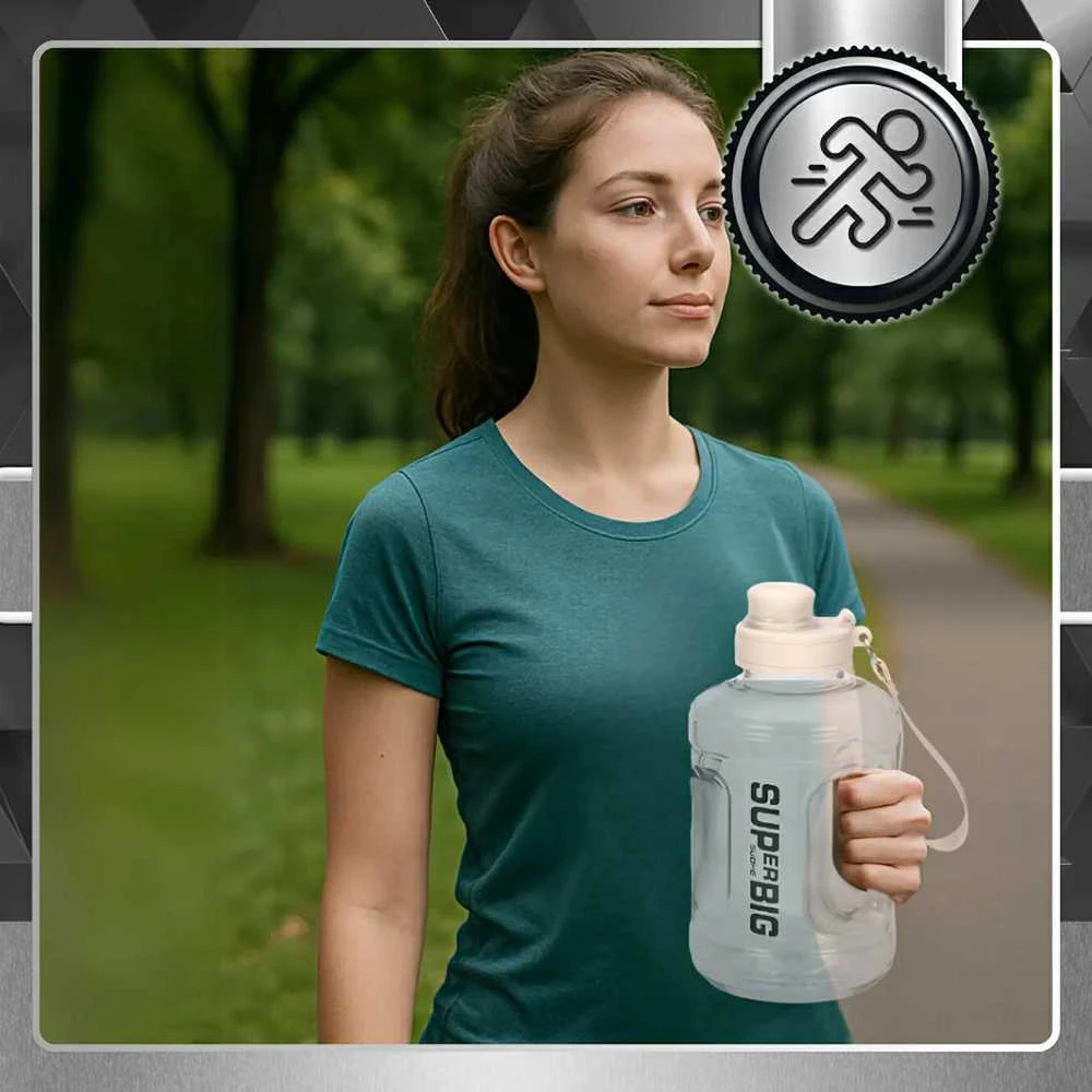Gertuvė Sportinis gėrimo butelis Tressari, 1600 ml, tritanas