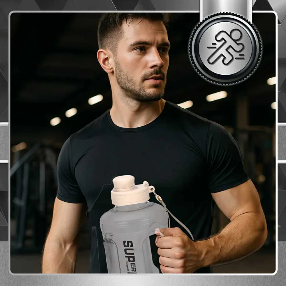 Gertuvė Sportinis gėrimo butelis Tressari, 1600 ml, tritanas