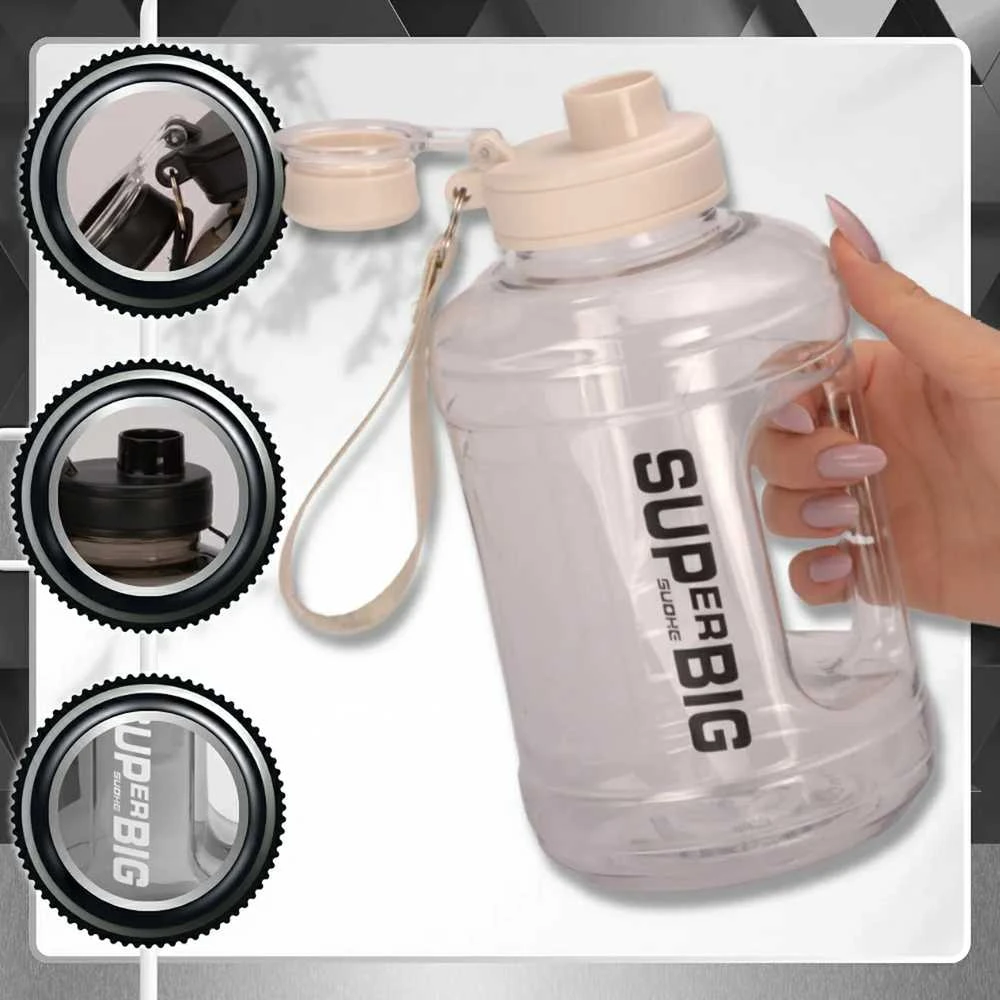 Gertuvė Sportinis gėrimo butelis Tressari, 1600 ml, tritanas