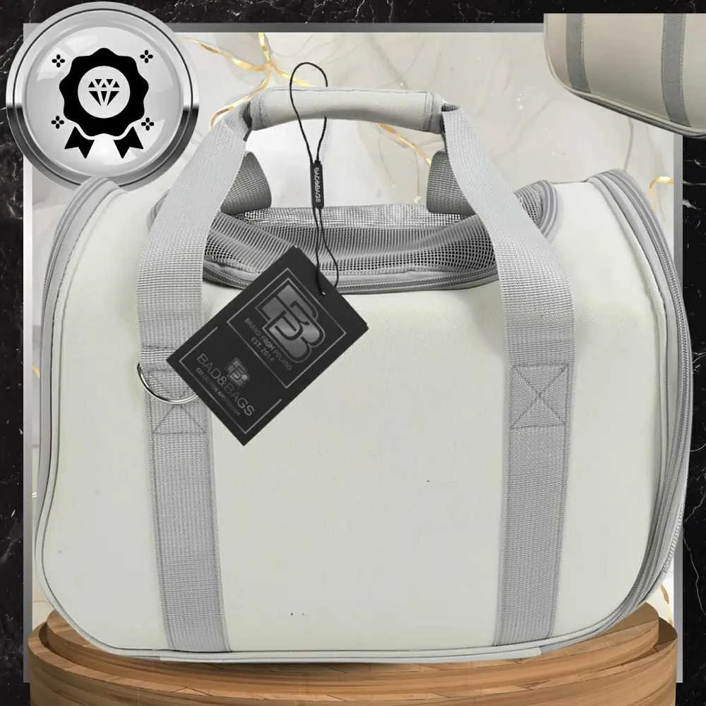 Gyvūnų transportavimo krepšys BAD&BAGS, smėlio spalvos