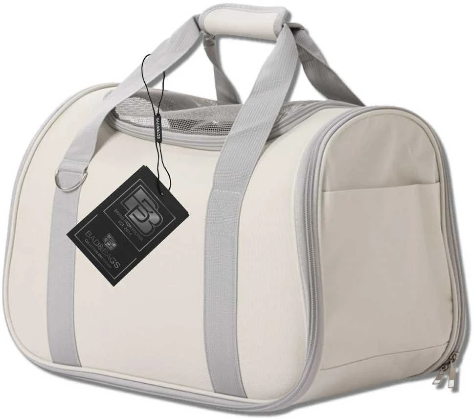 Gyvūnų transportavimo krepšys BAD&BAGS, smėlio spalvos