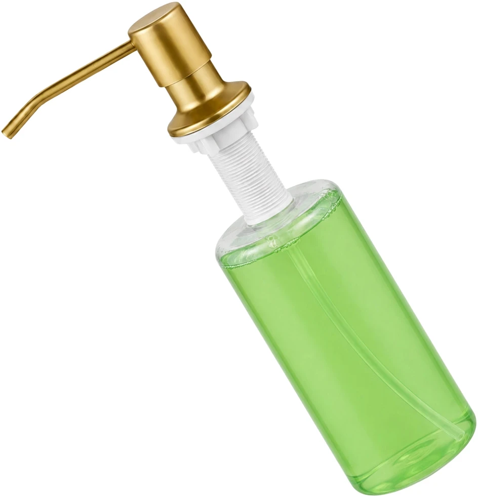 Įmontuojamas skysčio dozatorius, aukso spalvos, 500 ml