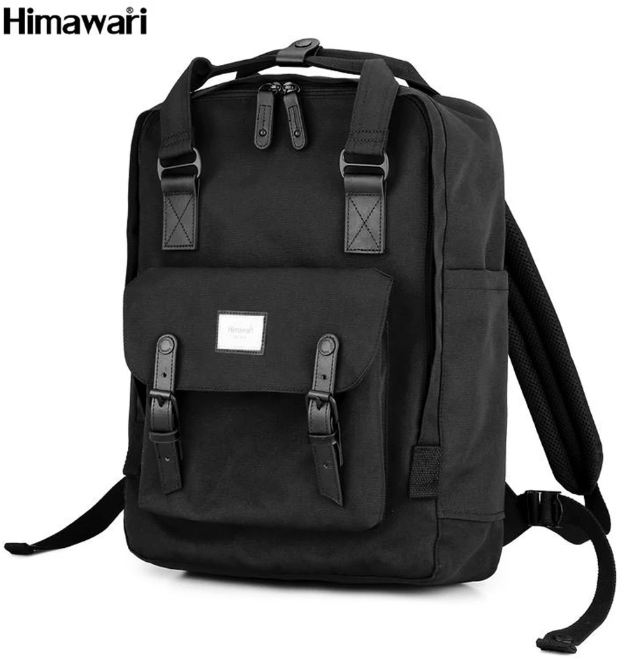 Himawari 1010 15.6 colio nešiojamojo kompiuterio kuprinė (juoda)