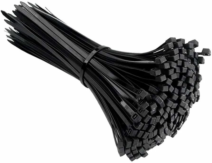 Kabelių raiščiai 200x4.8mm 100 vnt B5, juodi