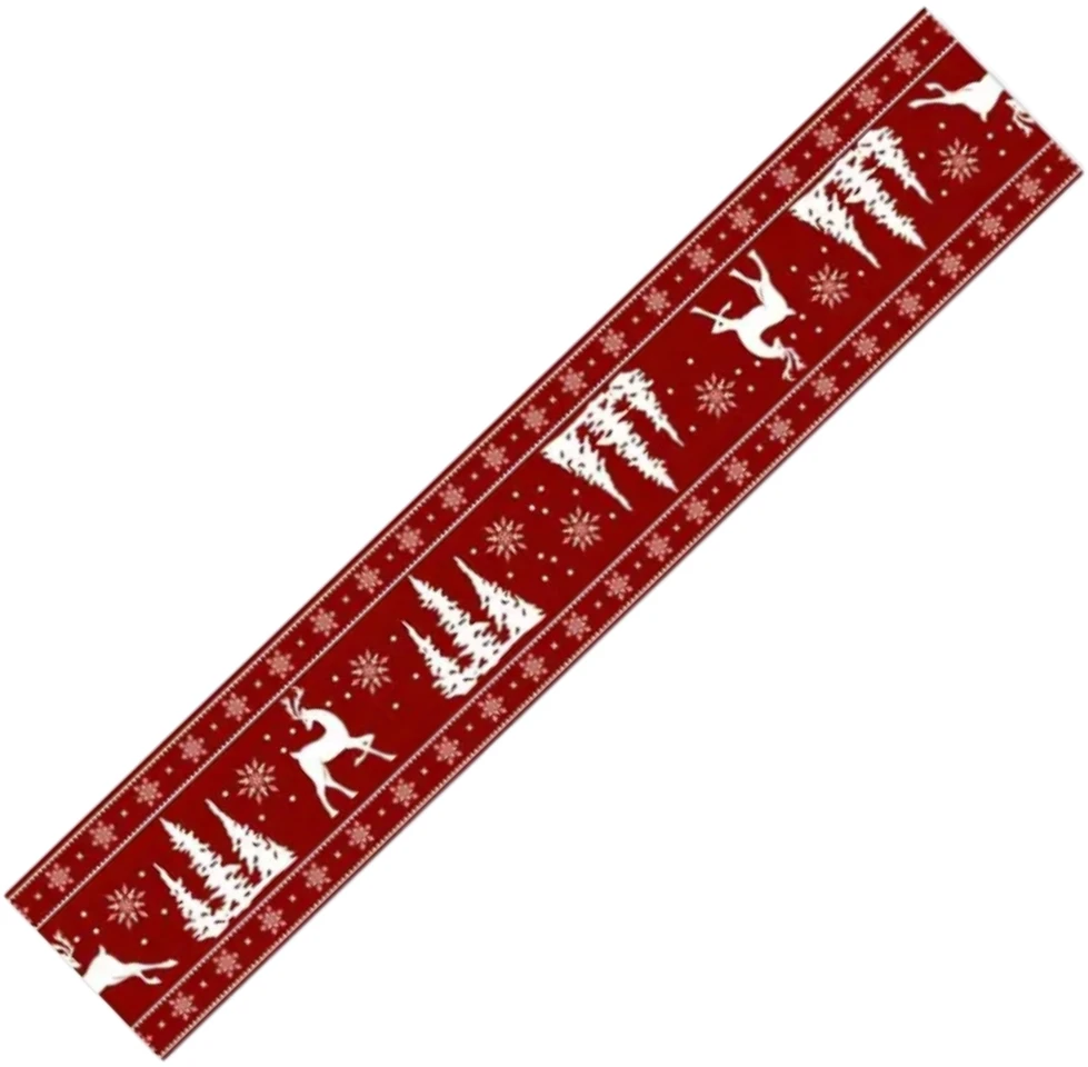 Kalėdinė staltiesė L4, raudona