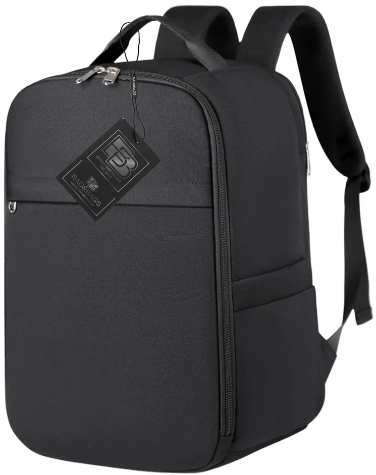 Kelioninė kuprinė BAD&BAGS, juoda, vandeniui atspari