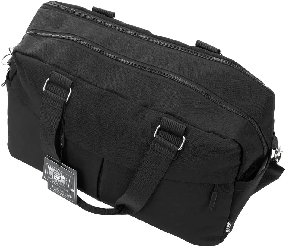 Kelioninė rankinė BAD&BAGS, juoda, kelioninė