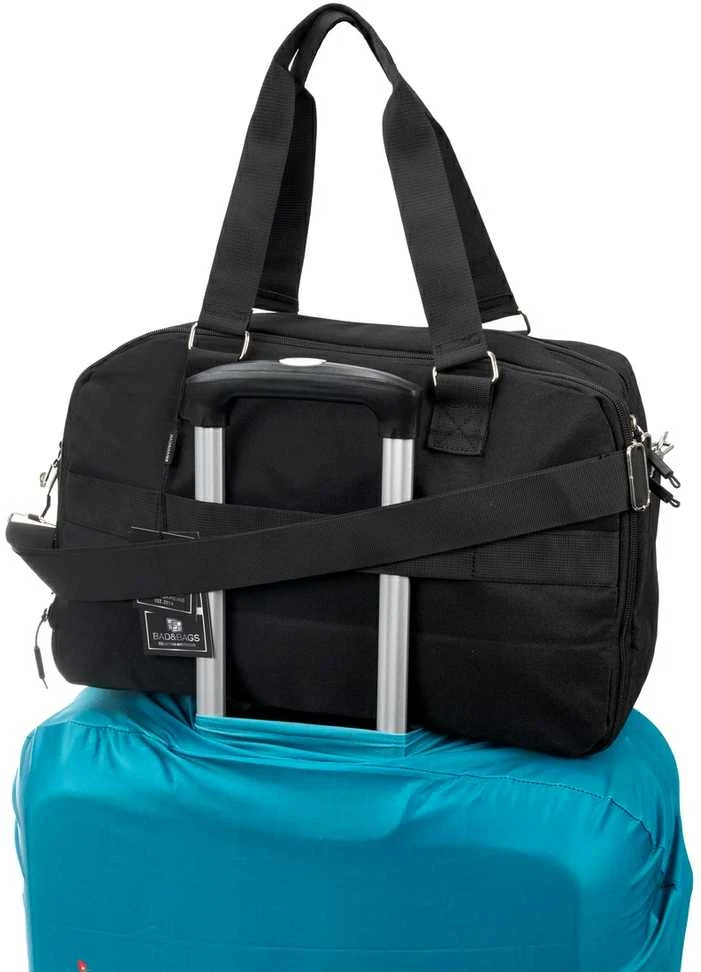 Kelioninė rankinė BAD&BAGS, juoda, kelioninė