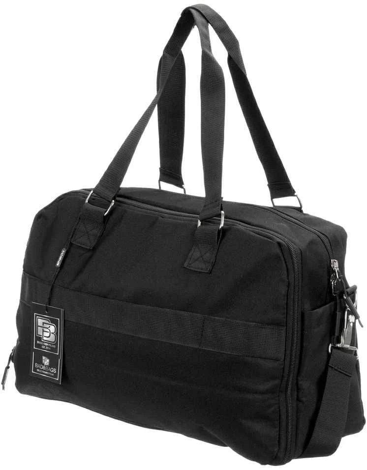Kelioninė rankinė BAD&BAGS, juoda, kelioninė