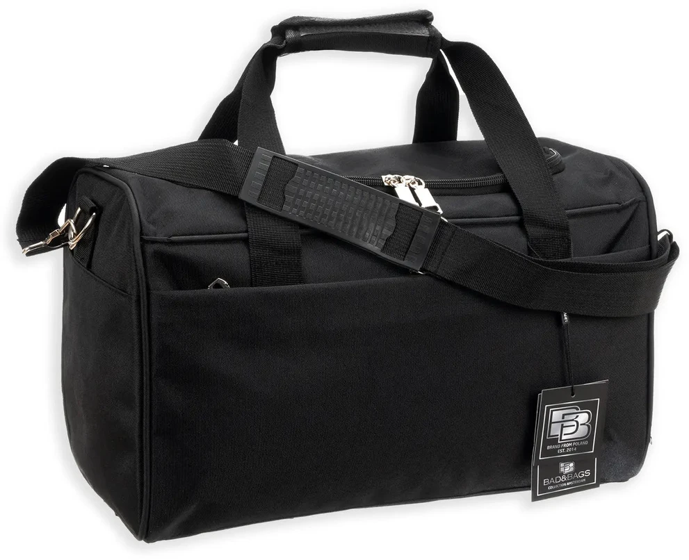 Kelioninis krepšys BAD&BAGS, juodas