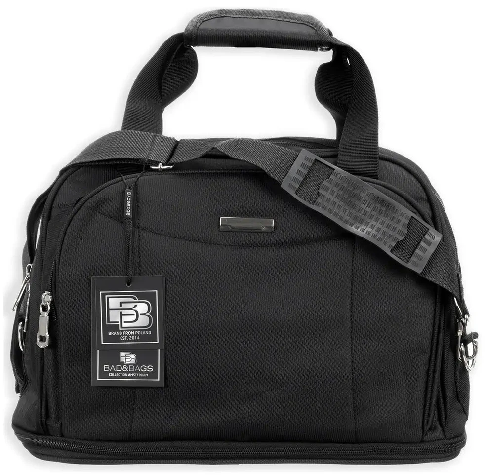 Kelioninis krepšys BAD&BAGS, juodas