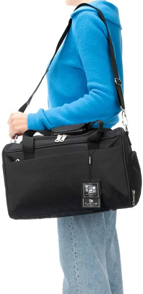Kelioninis krepšys BAD&BAGS, juodas