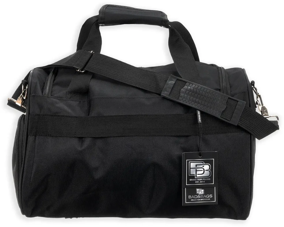 Kelioninis krepšys BAD&BAGS, juodas