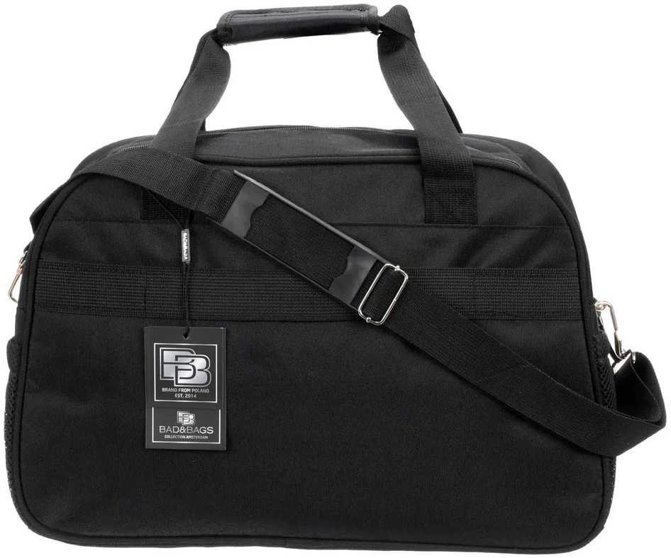 Kelioninis krepšys BAD&BAGS, juodas