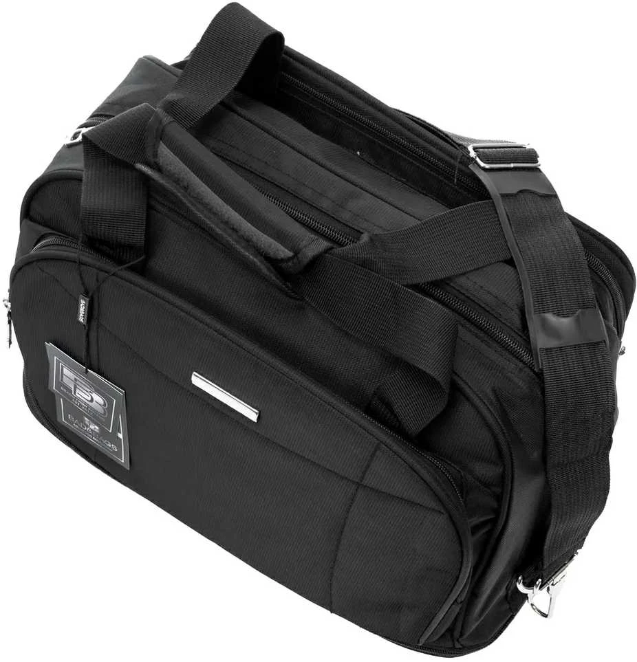 Kelioninis krepšys BAD&BAGS, juodas