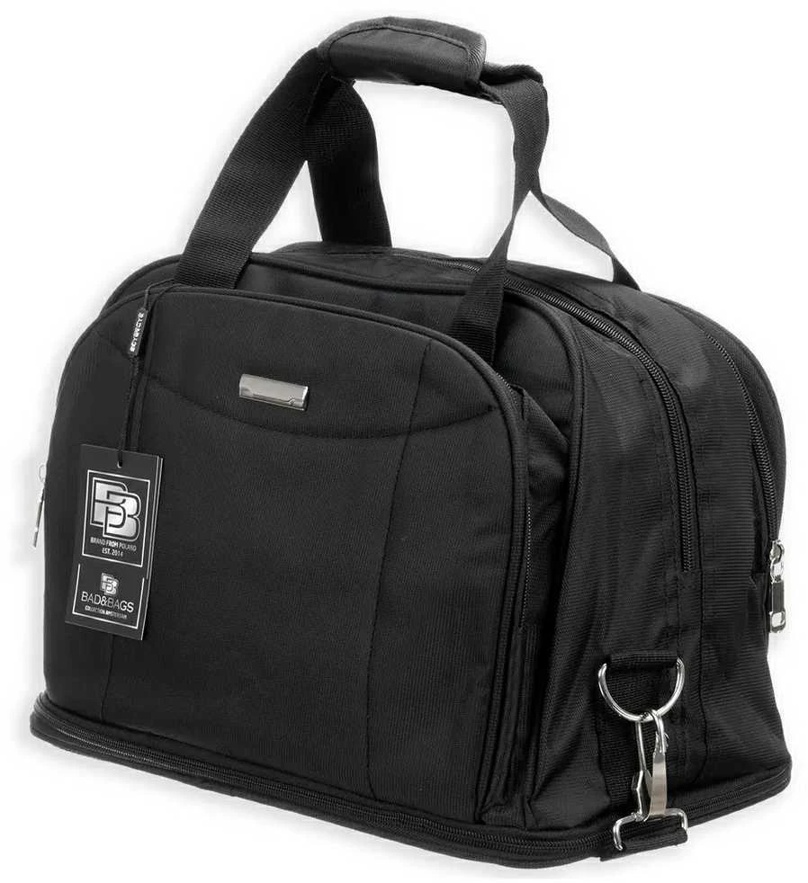 Kelioninis krepšys BAD&BAGS, juodas