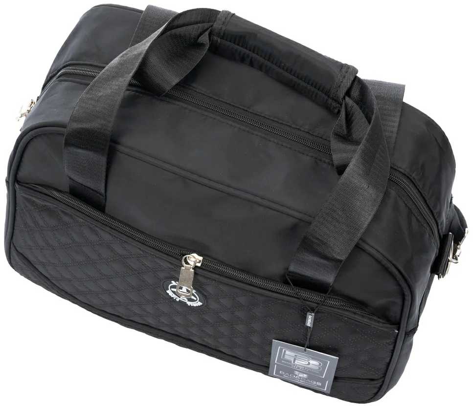 Kelioninis krepšys BAD&BAGS, juodas