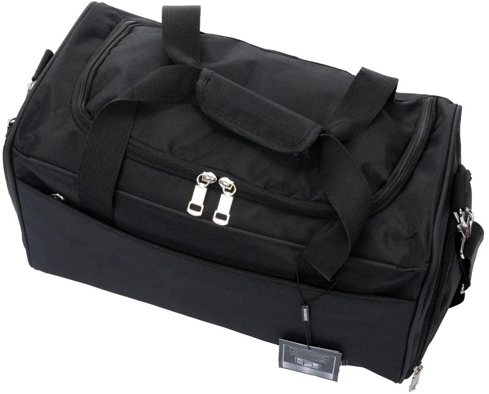 Kelioninis krepšys BAD&BAGS, juodas