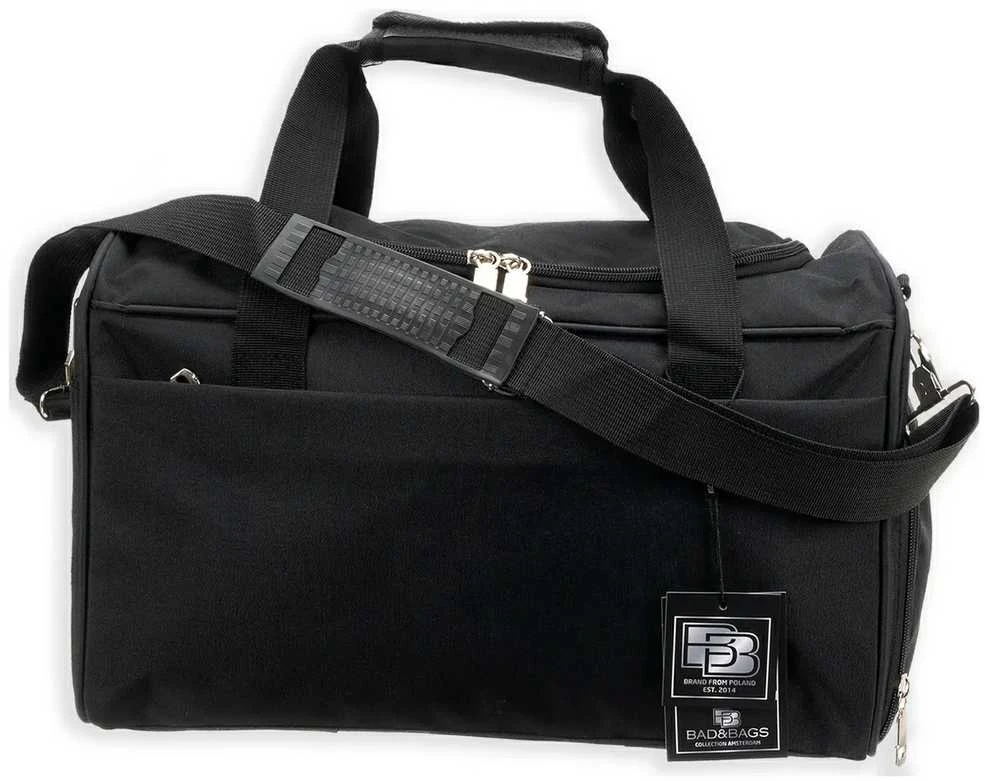 Kelioninis krepšys BAD&BAGS, juodas