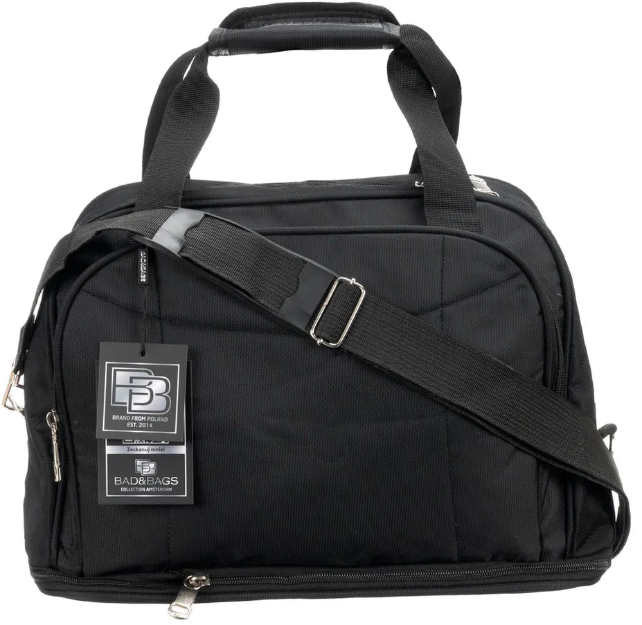Kelioninis krepšys BAD&BAGS, juodas
