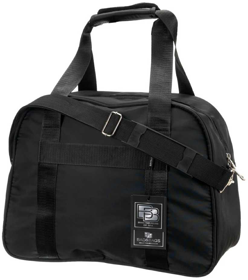 Kelioninis krepšys BAD&BAGS, juodas