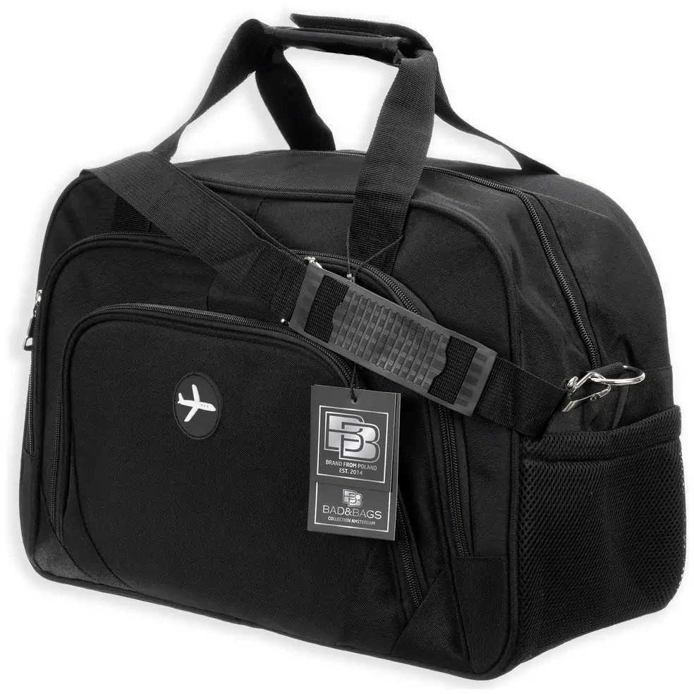 Kelioninis krepšys BAD&BAGS, juodas