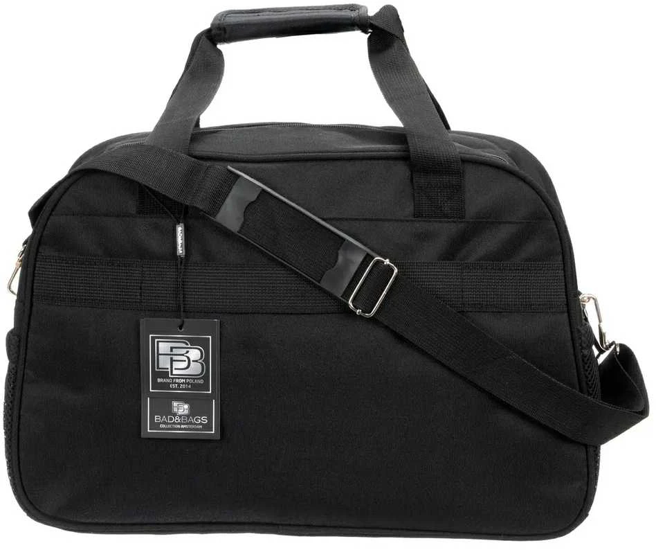 Kelioninis krepšys BAD&BAGS, juodas