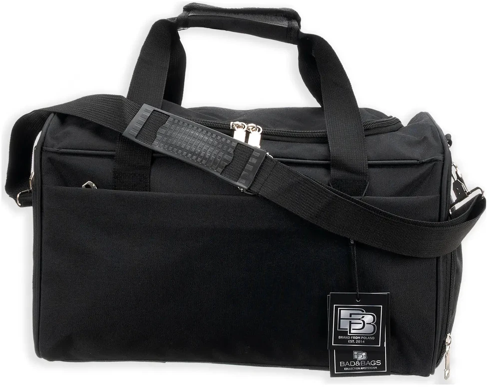 Kelioninis krepšys BAD&BAGS, juodas