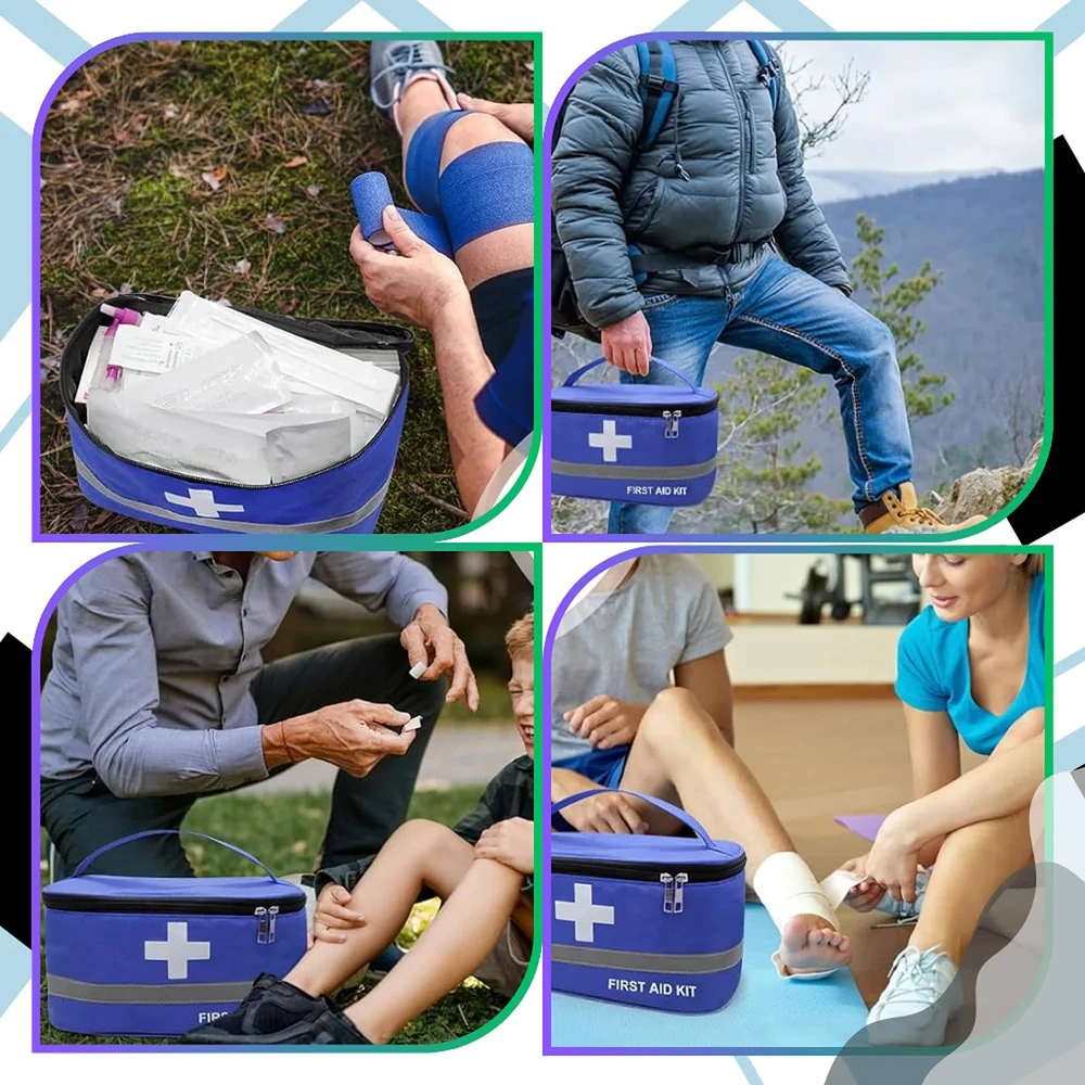 Kelioninis vaistinėlės organizerių rinkinys 3 vnt. O6