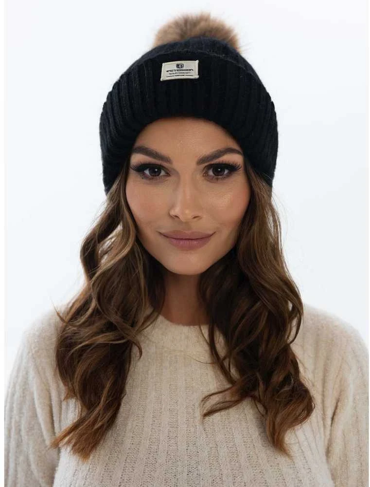 Kepurė moterims Peterson, juoda K25
