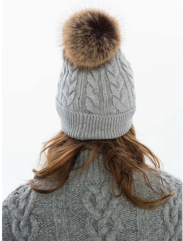 Kepurė žieminė Peterson, pilka K131