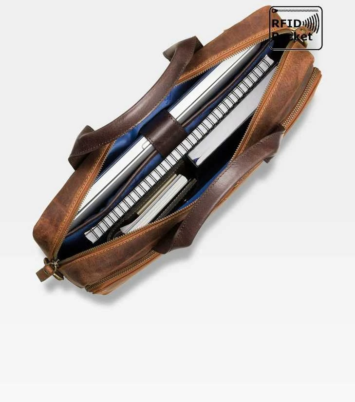 Kompiuterio krepšys Visconti TC82, rudas
