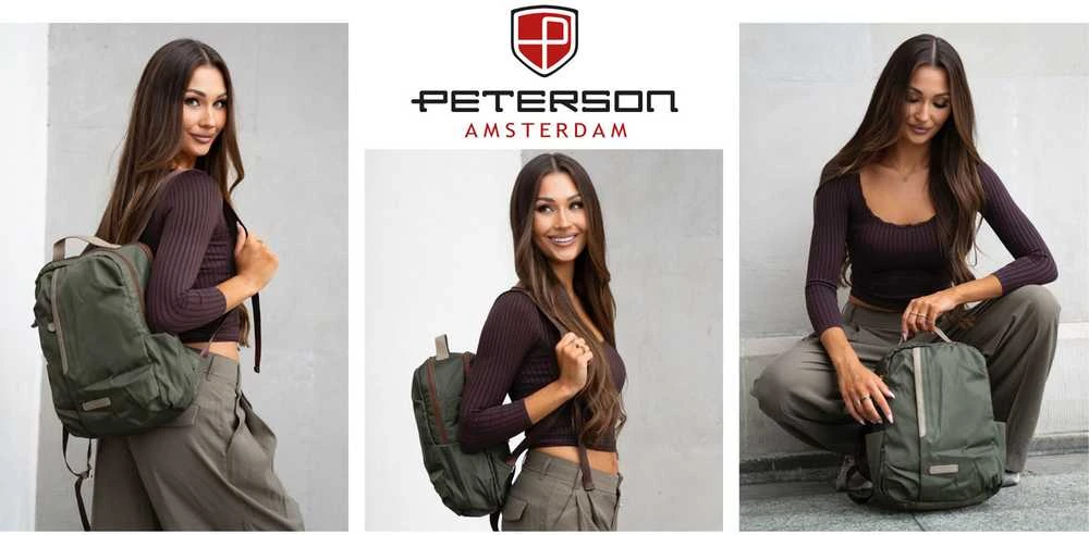 Kuprinė moterims Peterson, žalia K37