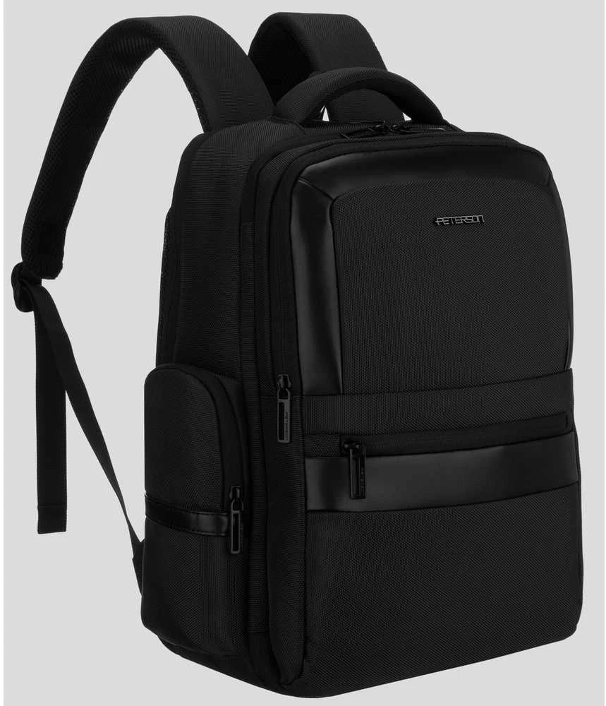 Kuprinė unisex Peterson, juoda K17