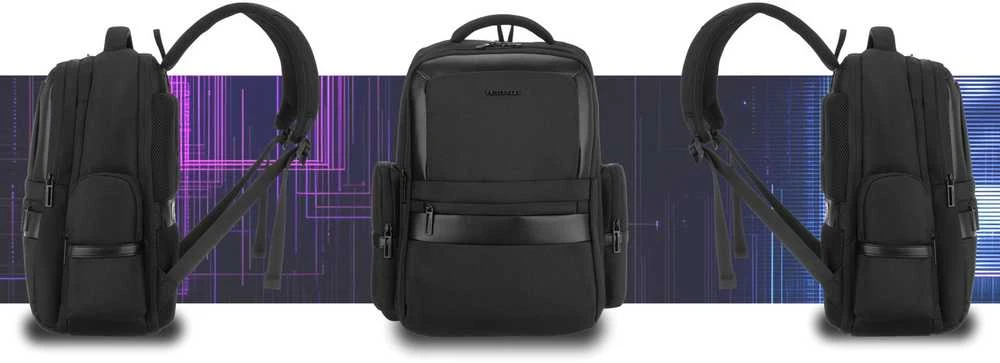 Kuprinė unisex Peterson, juoda K17
